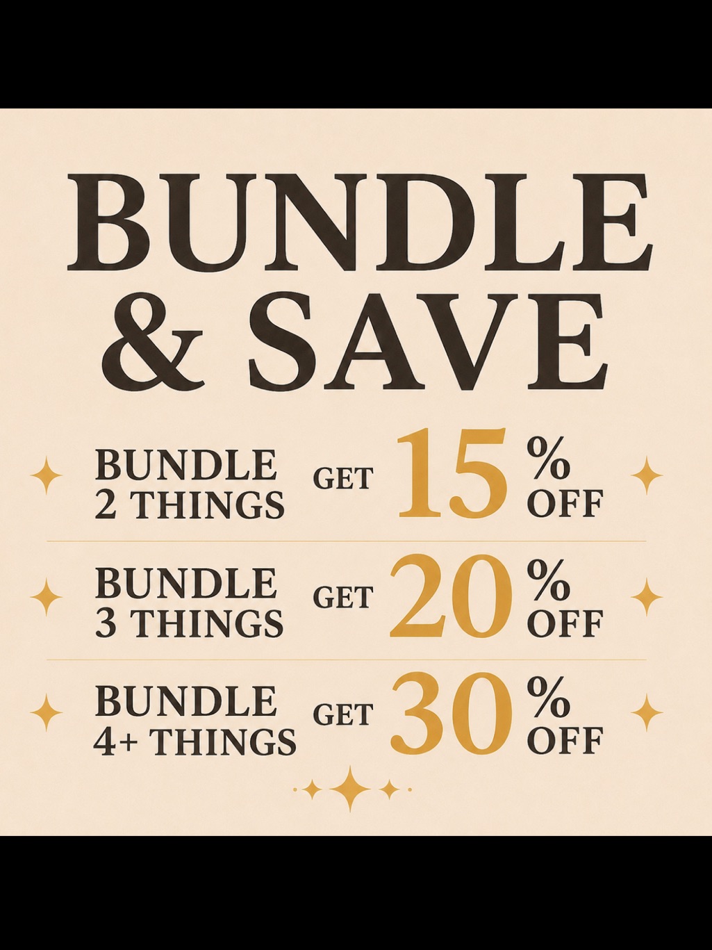 Promotional Offer Sign